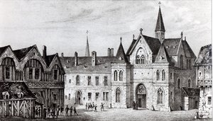 1550年のソルボンヌ 作： Francois Alexandre Pernot